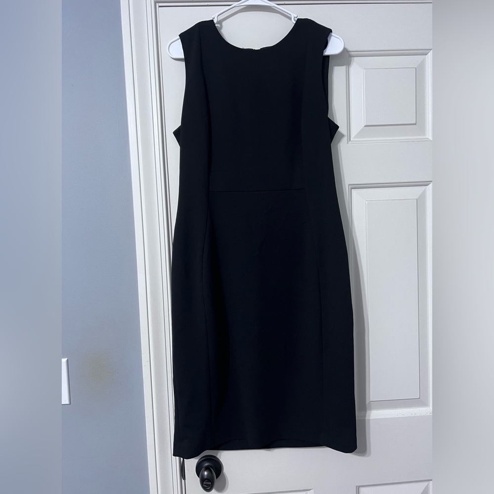 Calvin Klein Black Midi Dress